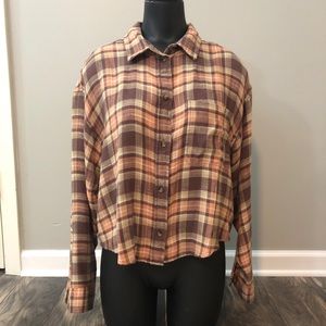 AEO soft flannel shirt